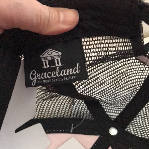 🌸NEW🌸 Elvis Presley Signature Graceland Mixed Media Cap - Picture 6 of 14